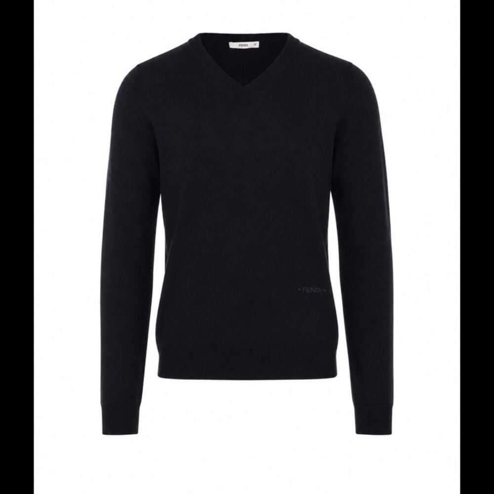 Fendi Men Fendi Logo Sweater